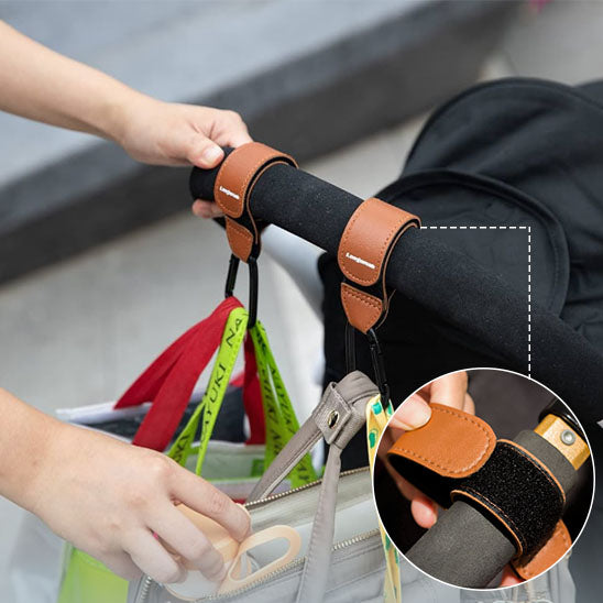 attache-poussette-sangle-cuir